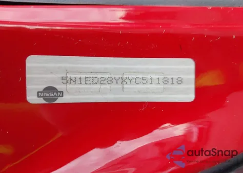 2000 Nissan Xterra Se/Xe from USA, damaged, VIN 5N1ED28YXYC511818